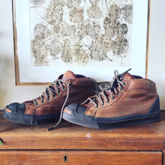 Jack Purcell Converse unisex On The Road ankle boots in chocolate paprika  6.5 - Picture 1 of 15